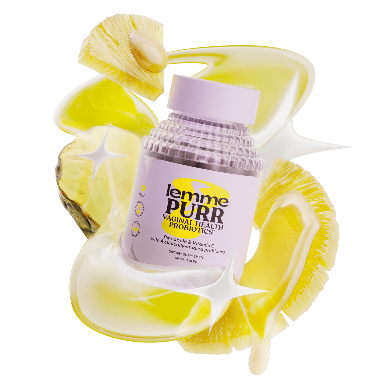 LEMME PURR - Probióticos para el Olor Vaginal y Equilibrio del PH