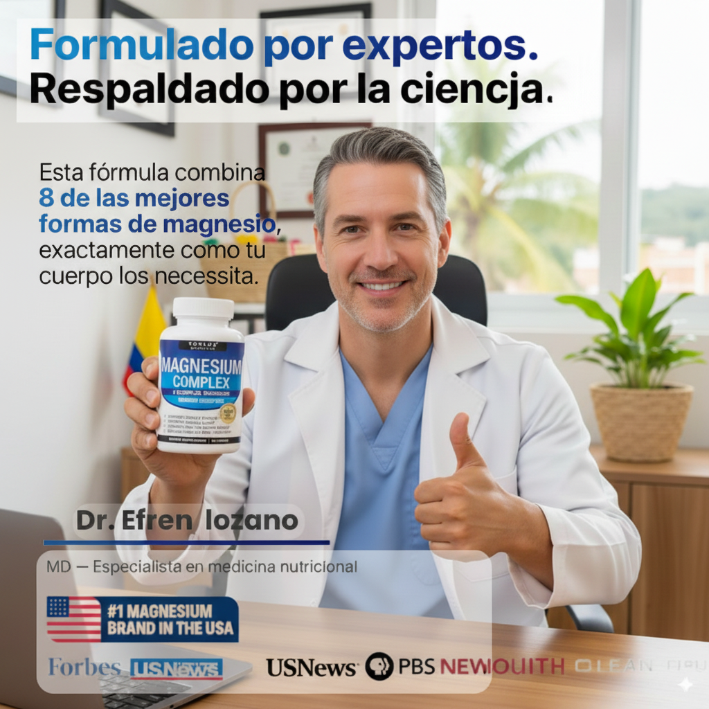 Magnesium Complex *** Con los 8 magnesios que tu cuerpo necesita