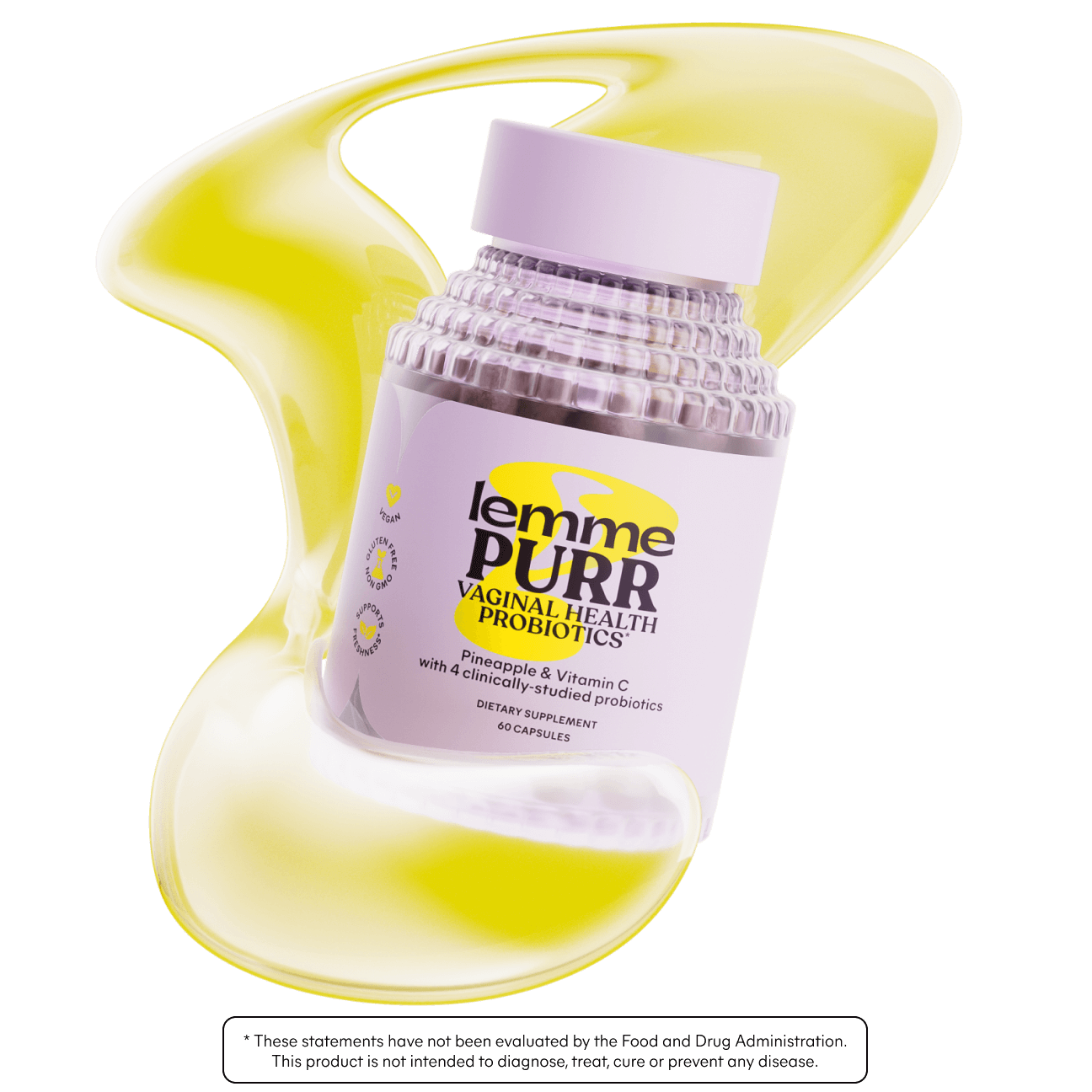 LEMME PURR - Probióticos para el Olor Vaginal y Equilibrio del PH