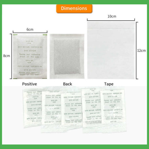 Caja x 10 Parches Kinoki™  - Limpia Toxinas Mientras Duermes