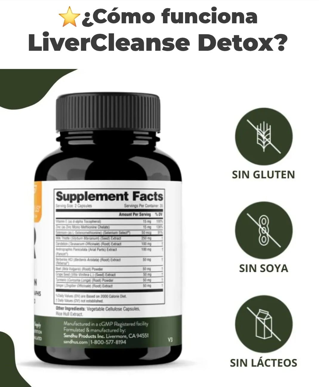 Liver Cleanse Detox - Limpia, protege y regenera tu hígado