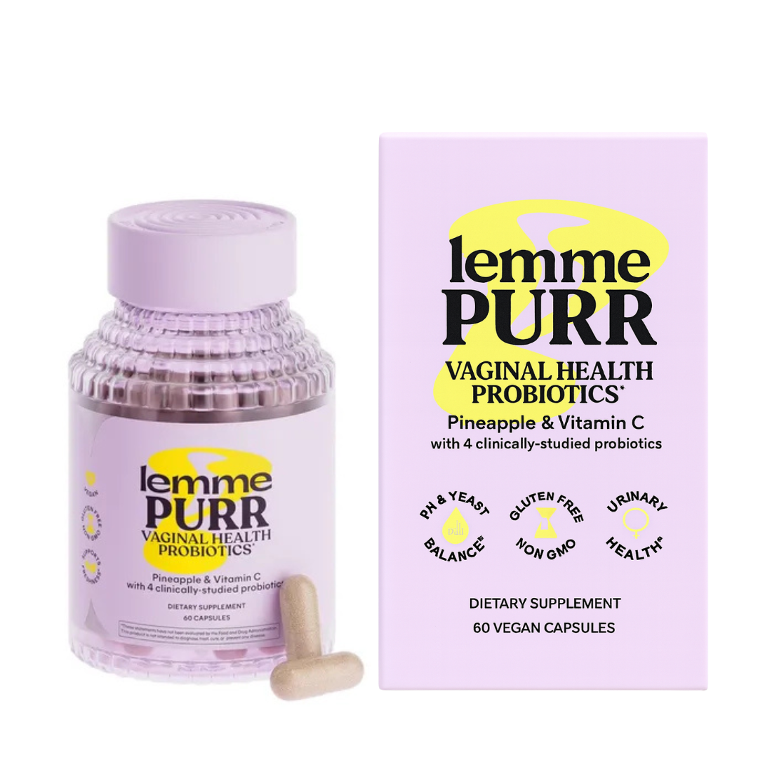 LEMME PURR - Probióticos para el Olor Vaginal y Equilibrio del PH