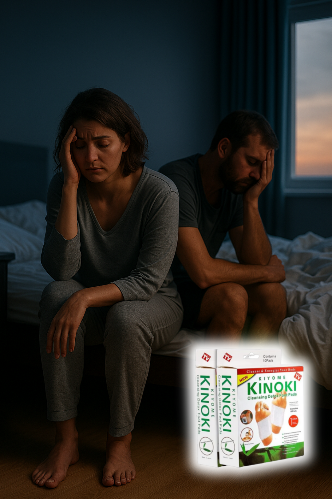 Caja x 10 Parches Kinoki™  - Limpia Toxinas Mientras Duermes