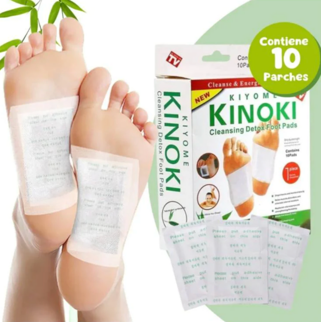 Caja x 10 Parches Kinoki  - Limpia Toxinas Mientras Duermes